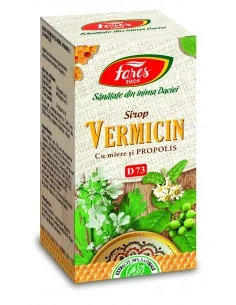 Sirop Vermicin cu Miere Vitamina C  Propolis 100 ml Fares