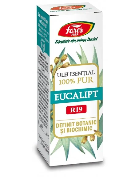 Ulei Esential Eucalipt 10ML Fares - Plantilia