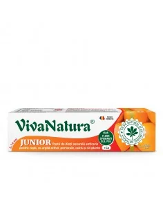 Pasta dinti GennaDent Junior Portocala 80ml Viva Natura