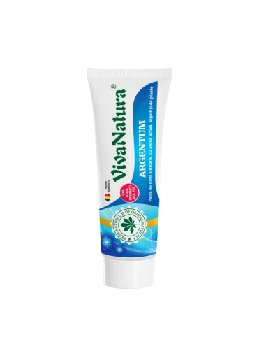 Pasta dinti GennaDent Argentum 50ml Viva Natura