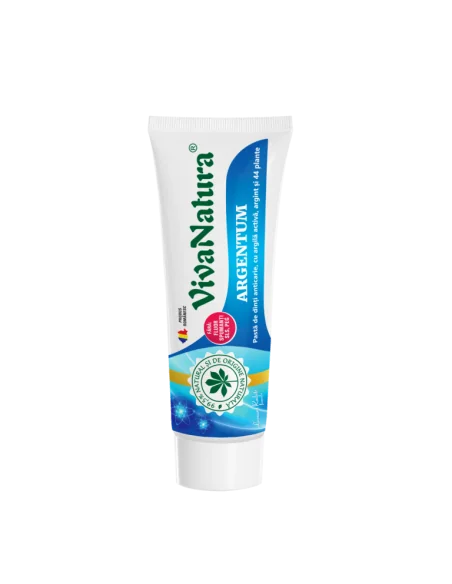 Pasta dinti GennaDent Argentum 50ml Viva Natura
