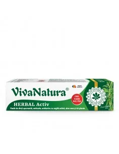 Pasta dinti spumanta GennaDent Herbal 80ml Viva Natura