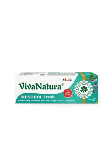 Pasta dinti GennaDent Menthol 50ml Viva Natura