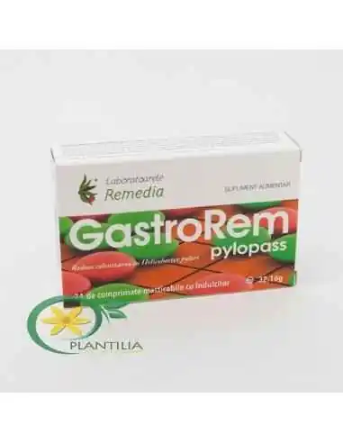 GastroRem Pylopass 24 cpr Remedia, REMEDII NATURISTE