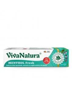 Pasta dinti GennaDent Menthol 80ml Viva Natura
