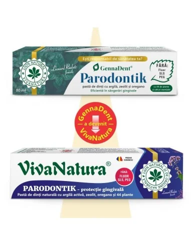 Pasta dinti GennaDent Parodontik 75ml Viva Natura