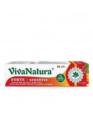 Pasta dinti GennaDent Forte 80ml  Viva Natura