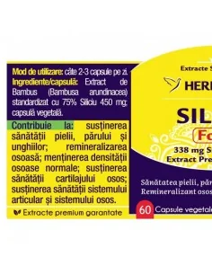 Siliciu Forte 30 cps Herbagetica 2