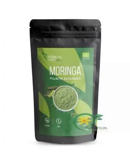 Moringa Pulbere Ecologica 125 g Niavis, VITAMINE SI MINERALE