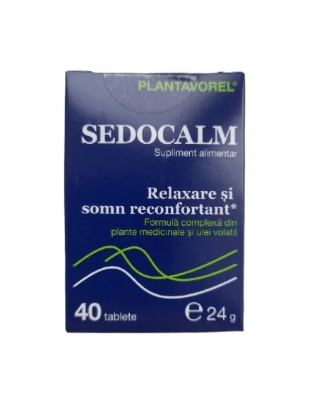 Sedocalm 40 tablete Plantavorel