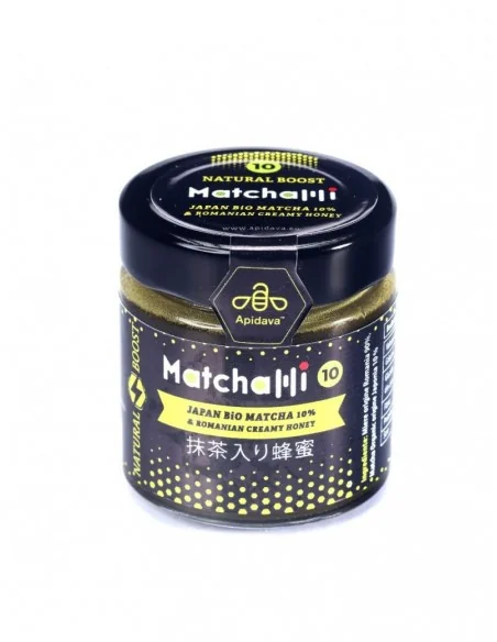 Matchami Miere cu Bio Matcha 10% 160g Apidava