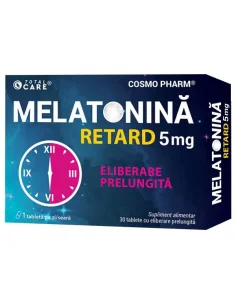 Melatonina Retard 5 mg 30 tablete Cosmo Pharm