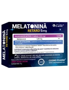 Melatonina Retard 5 mg 30 tablete Cosmo Pharm 2