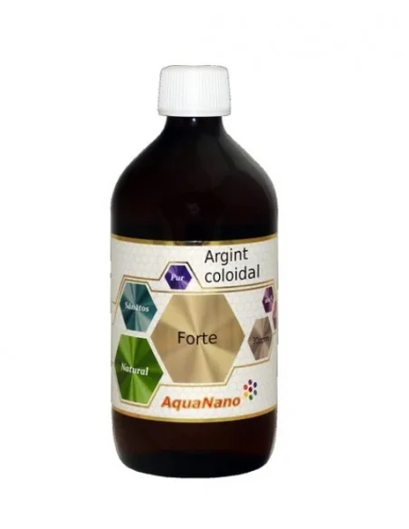 Argint coloidal Forte 500 ml 30 ppm AquaNano