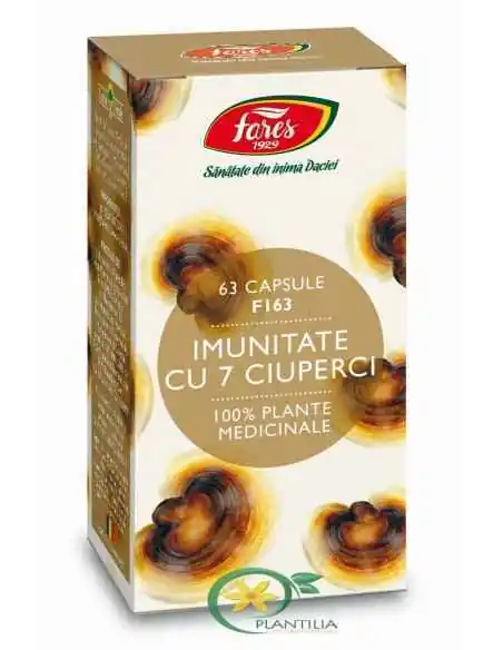 Imunitate cu 7 Ciuperci Fares, VITAMINE SI MINERALE