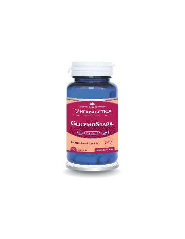 Glicemostabil 60 capsule Herbagetica - Plantilia