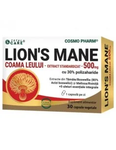 Lion s Mane Coama Leului 30cps Cosmo Pharm - Plantilia