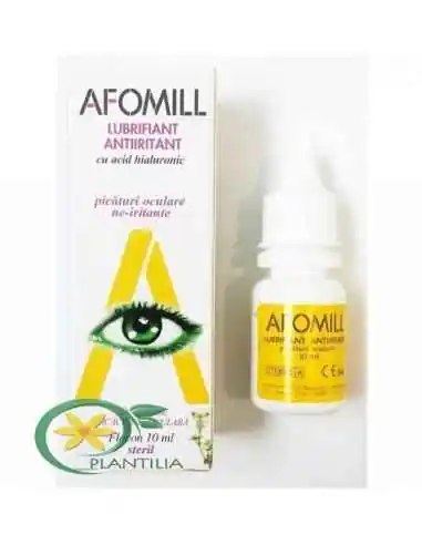 Afomill Lubrifiant Antiiritant 10 ml AF United Spa, Sanatatea ochilor