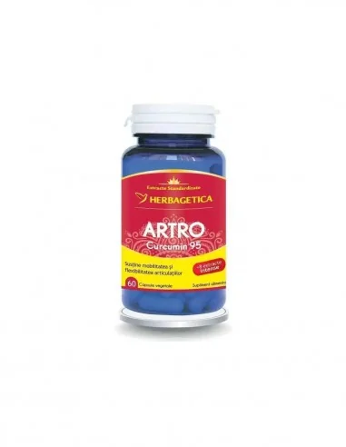 Artro Curcumin95 60+60 cps Promo Herbagetica - Plantilia