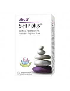 5-HTP plus 30 comprimate Alevia