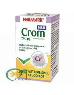 Crom Forte 30 tablete Walmark, VITAMINE SI MINERALE