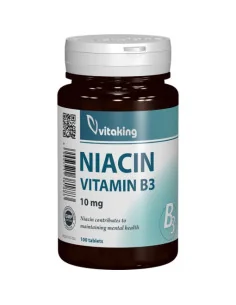 VITAMINA B3 (NIACINA) 10MG 100CPR Vitaking - Plantilia