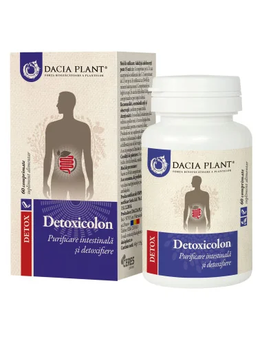 Detoxicolon 60 cpr Dacia Plant - Plantilia