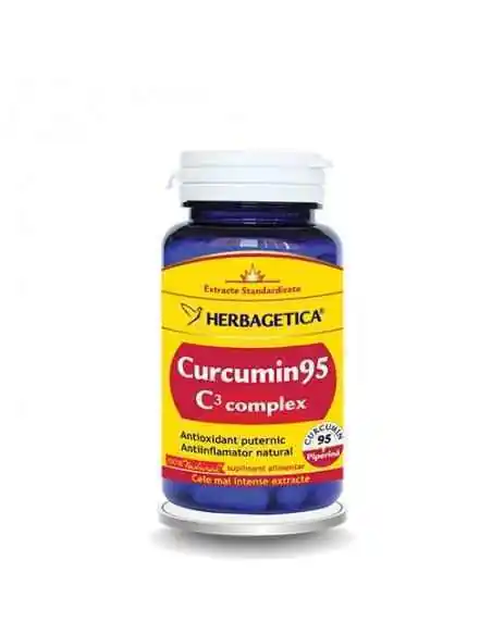 Curcumin 95 C3 complex Herbagetica 120 capsule, Sistemul nervos