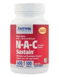 N-A-C Sustain 600mg 100 tablete Jarrow Formulas, Stres