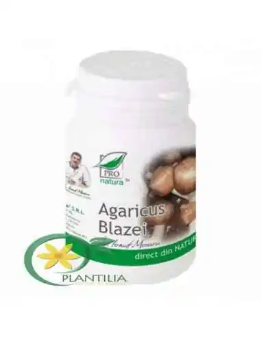 Agaricus Blazei 60 cps Pro Natura, REMEDII NATURISTE