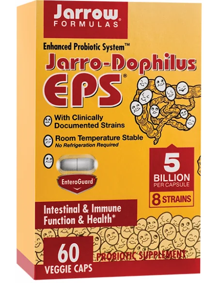 Jarro-Dophilus + EPS 60 capsule vegetale filmate gastrorezistente Jarrow Formulas, Sarcina si alaptare