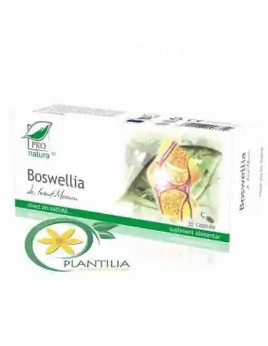 Boswellia  30 capsule Medica ProNatura, REMEDII NATURISTE