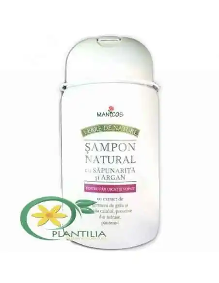 Sampon Natural pentru Par Uscat si Vopsit  300 ml Manicos, REMEDII NATURISTE