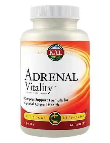 Adrenal Vitality 60 cpr Kal, VITAMINE SI MINERALE