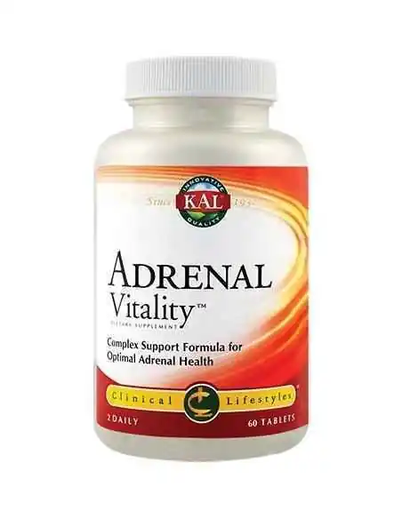 Adrenal Vitality 60 cpr Kal, VITAMINE SI MINERALE