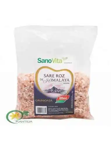 Sare roz de Himalaya Grunjoasa 500g Sanovita, REDUCERI