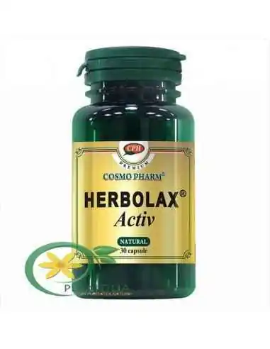 Herbolax Activ 30 capsule CosmoPharm, REMEDII NATURISTE