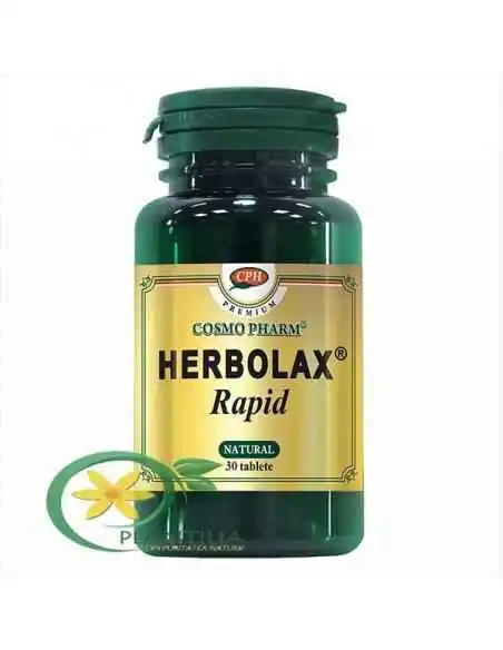 Herbolax Rapid 30 tablete CosmoPharm, REMEDII NATURISTE