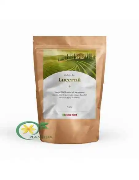 Pulbere din Lucerna 250 gr Parapharm, VITAMINE SI MINERALE