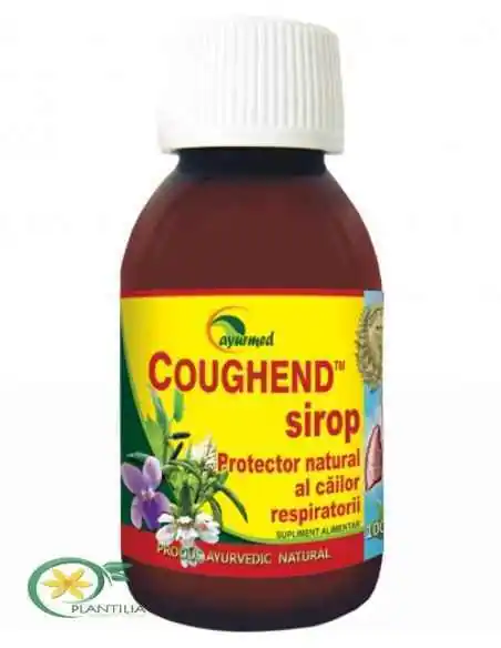 Coughend Sirop 100 ml Ayurmed, SIROPURI