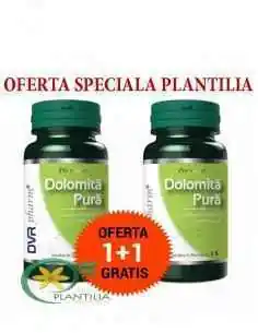 Dolomită Pură 60 cps 1+1 GRATUIT DVR Pharm, VITAMINE SI MINERALE