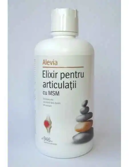 Elixir pentru articulații cu MSM 946 ml Alevia, SIROPURI