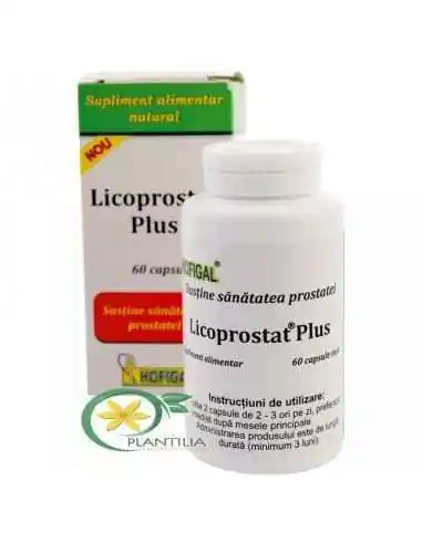 Licoprostat Plus 60 cps Hofigal, REMEDII NATURISTE