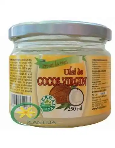 Ulei de Cocos 250 ml Herbavit, ULEIURI VEGETALE