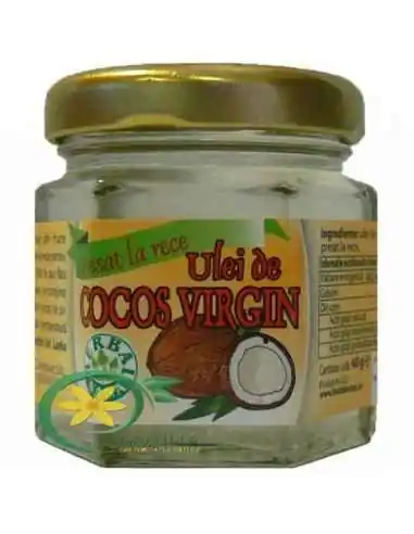 Ulei de Cocos Virgin 40 ml Herbavit, ULEIURI VEGETALE