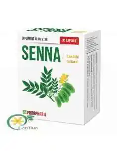 Senna Laxativ Natural 30 cps Parapharm, REMEDII NATURISTE