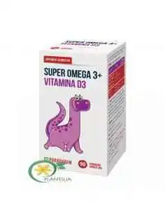 Super Omega 3 + Vitamina D3 90 bomboane gumate Parapharm, Sistemul nervos