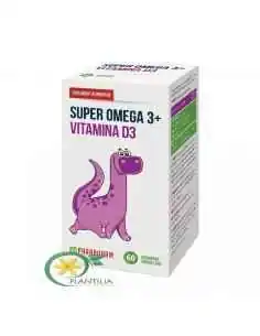 Super Omega 3 + Vitamina D3 60 bomboane gumate Parapharm, Sistemul nervos