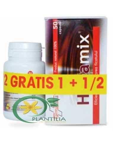 Hepamix 50 cps 1 + 1 la Jumatate de Pret Farmaclass, REMEDII NATURISTE