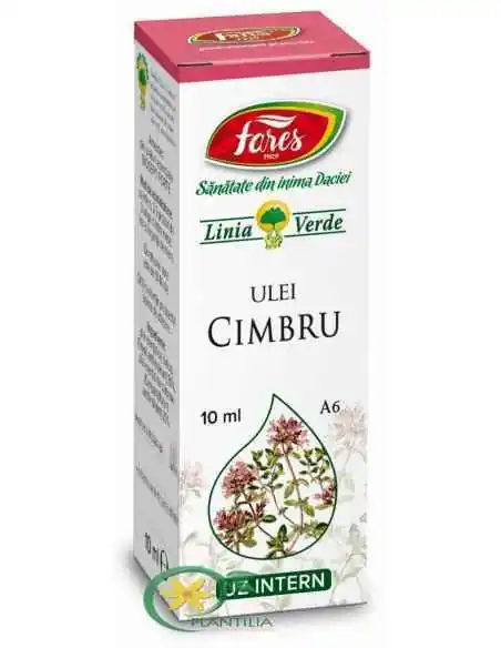 Ulei Esential Cimbru 10ml Fares, ULEIURI ESENTIALE